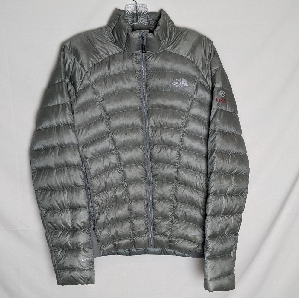 The North Face Women Summit Series 800 Down Jacket, Grey, Size M